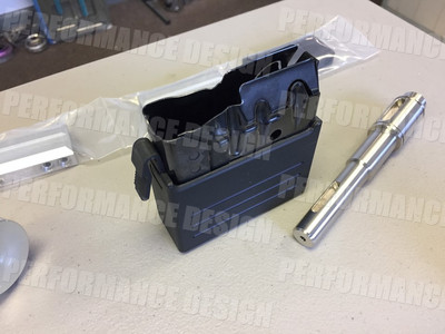 A injection molded part we designed and make for a special  magazine